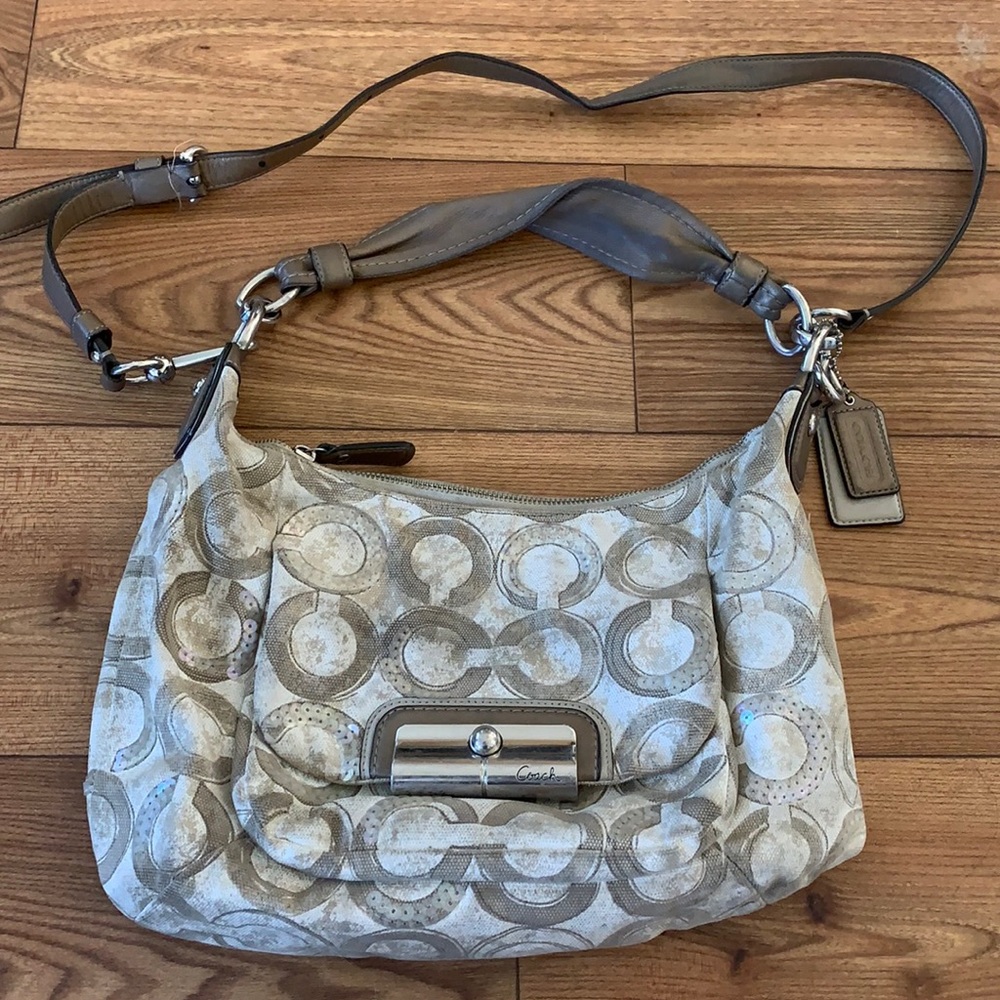 Coach Kristin Sequin Purse